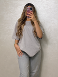 T-shirt gris sempl