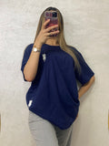 T-shirt bleu 2